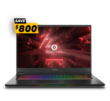EVO17-S RTX 3080 Ti prebuilt gaming laptop