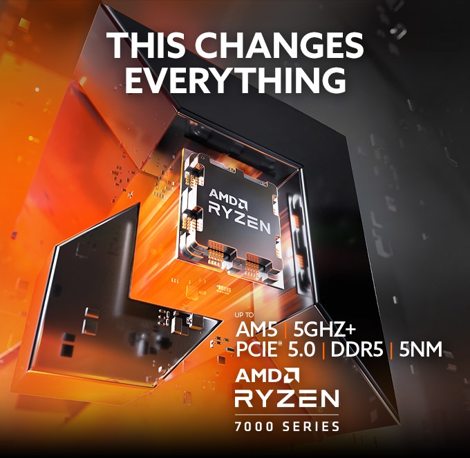 Order your ORIGIN PC with an AMD Ryzen 7000 Series processor. Origin PC