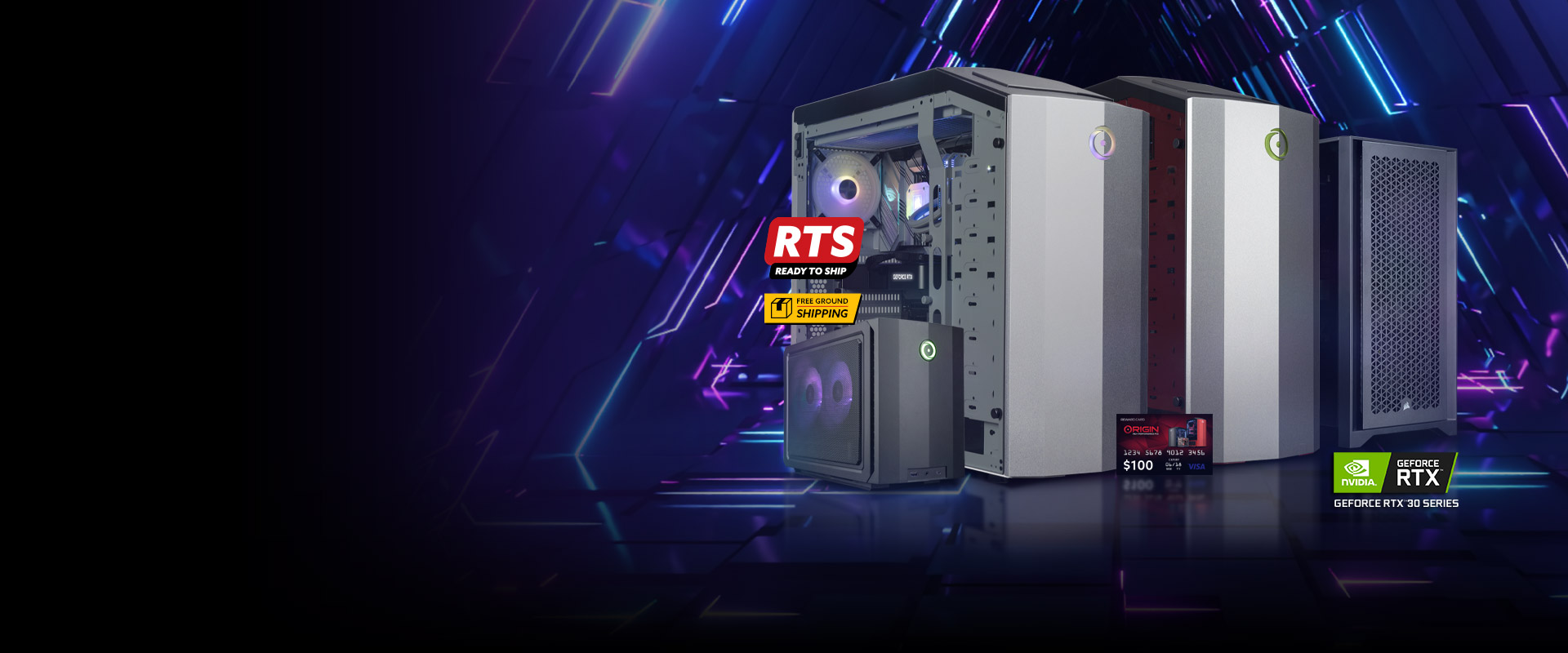 ORIGIN PC Ready-to-Ship (RTS) Systems