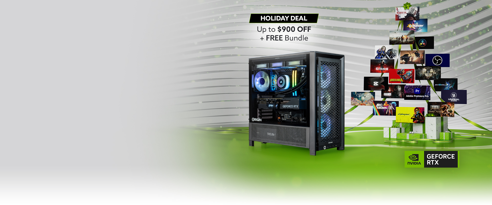 NVIDIA Holiday Deal - Up to $900 off + Free Bundle