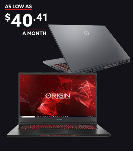 Gaming Laptops as low as $40.41 a month