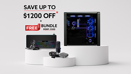 Save uo $1200 plus free shipping, digital bonus games & 2 year warranty