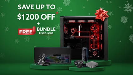 Save uo $1200 plus free shipping, digital bonus games & 2 year warranty