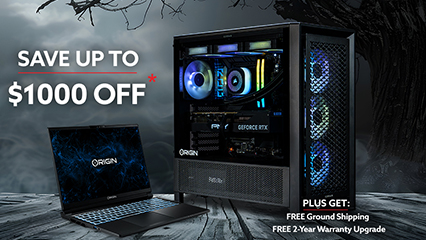 Save uo $1000 plus free shipping, digital bonus games & 2 year warranty