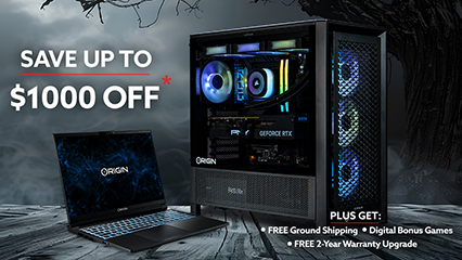 Save uo $1000 plus free shipping, digital bonus games & 2 year warranty