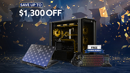 Save up to $1300 plus 2-Year Warranty, Free Memory upgrade from 64GB to 96GB, Free Peripeheral Gaming Bundle, Free Shipping, & digital bonus games