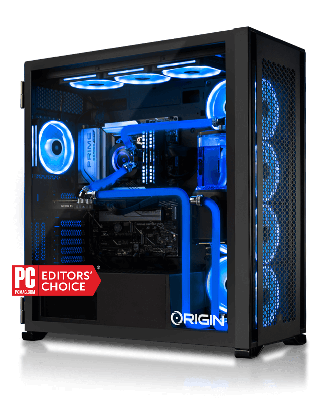 ORIGIN PC GENESIS in 7000X Case PCMAG Editor's Choice Award