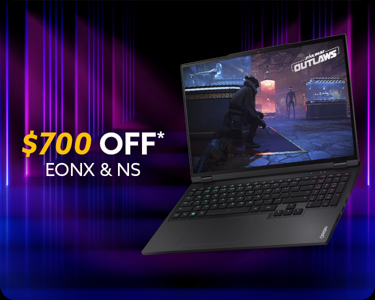 $700 off all ORIGIN EON-X & NS Laptops