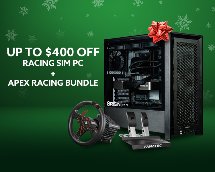 Up to $400 Off Racing SIM + Apex Gaming Bundle