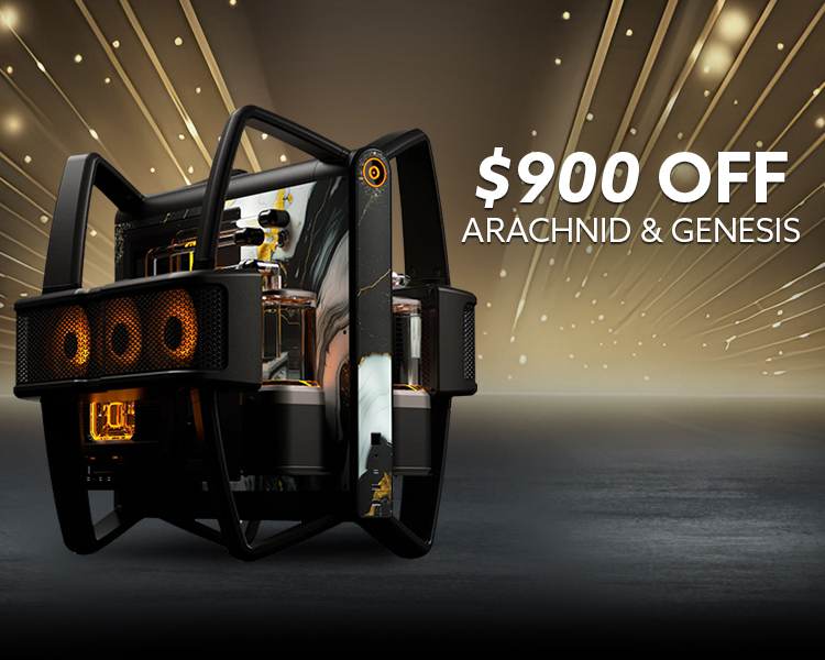 12% off Arachnid, Genesis, Chronos, and S-Class