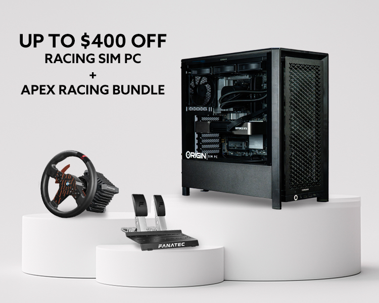 Up to $400 Off Racing SIM + Apex Gaming Bundle