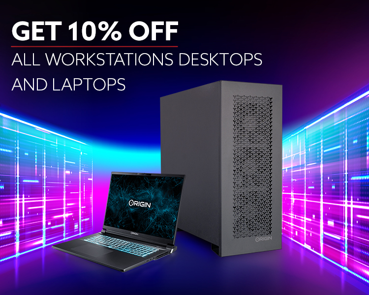 10% Off All Workstation Desktops and Laptops