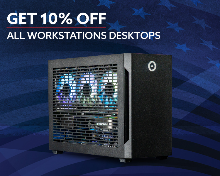 10% Off All Workstation Desktops and Laptops