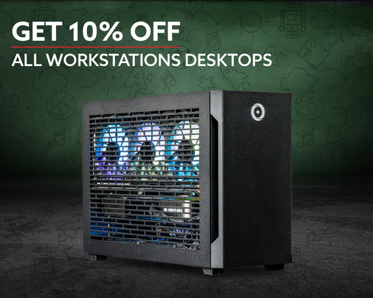 10% Off All Workstation Desktops and Laptops
