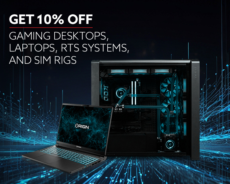 10% Off Gaming Desktops and Laptops