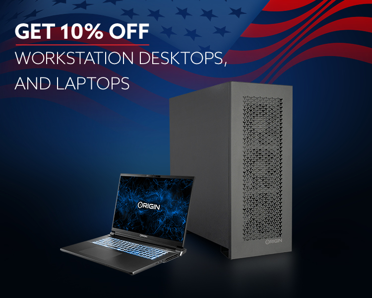 10% Off Workstation Desktops and Laptops
