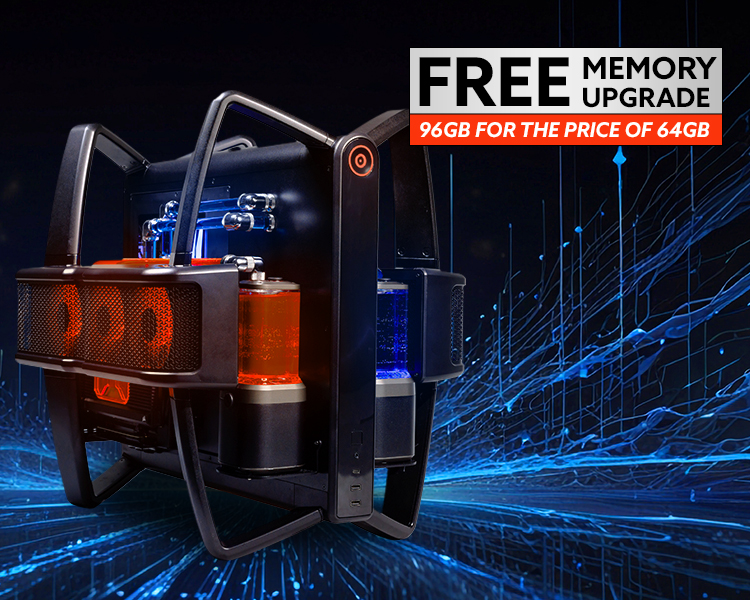Get 96GB for the price of 64GB RAM on select Gaming Desktops