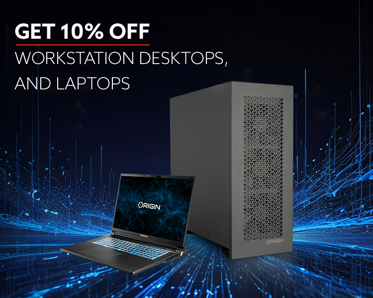 10% Off Workstation Desktops and Laptops