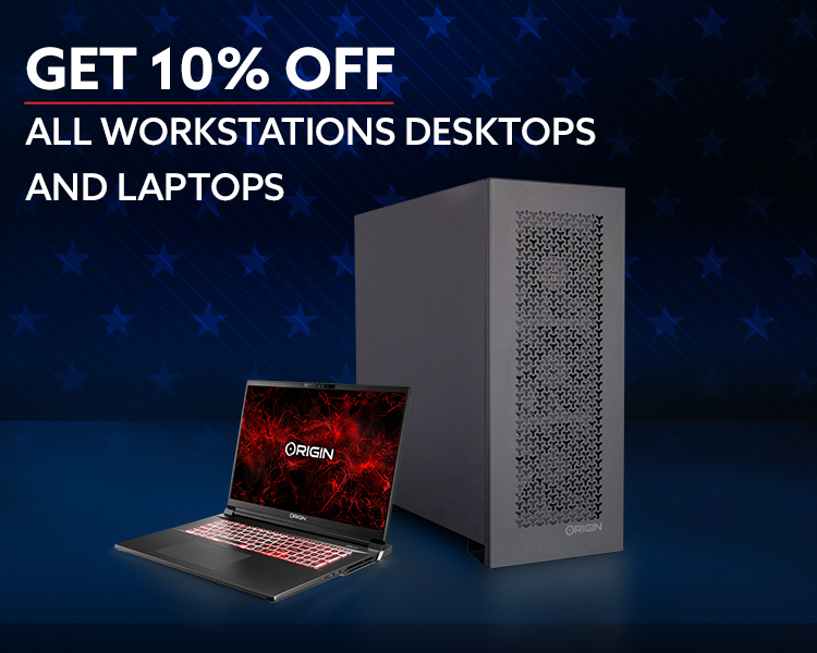 10% Off All Workstation Desktops and Laptops