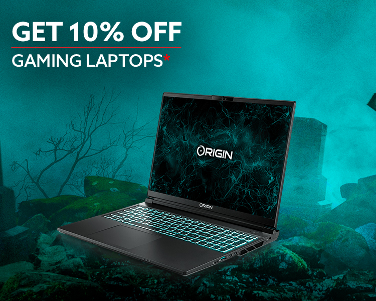 All custom build Gaming desktops and laptops 10% off
