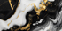 Black Gold Marble