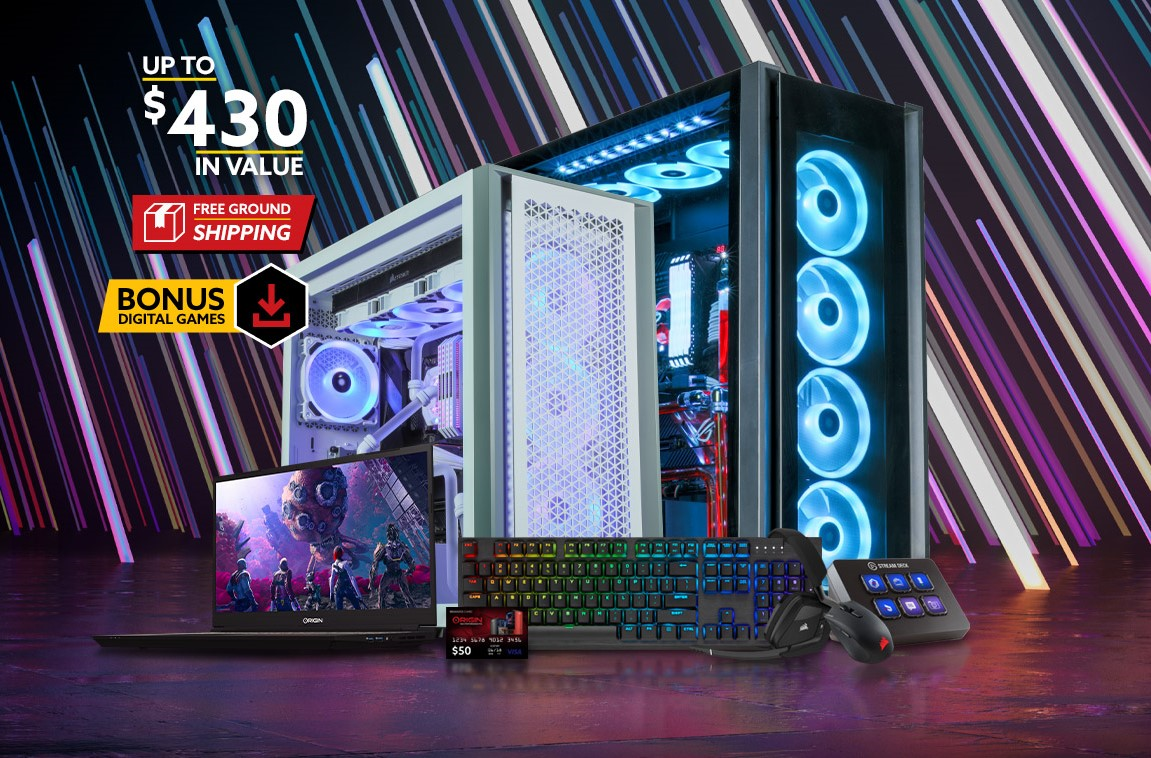 ORIGIN PC Launches Black Friday and Cyber Monday 2021 Deals 