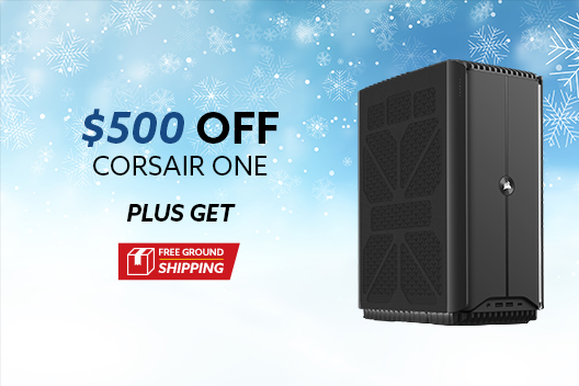 Year End Promo $500 off CORSAIR ONE i500