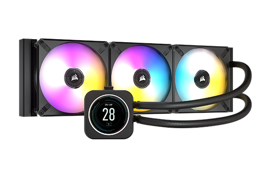CORSAIR iCUE H150i ELITE CAPELLIX LCD Display