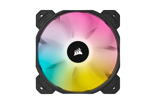 CORSAIR SP120 Elite Performance iCUE RGB controlled by iCUE software