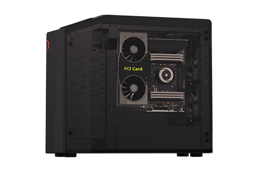 Vertical GPU mount