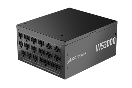Corsair WS3000 3000W ATX 3.1 Fully Modular Workstation Power Supply