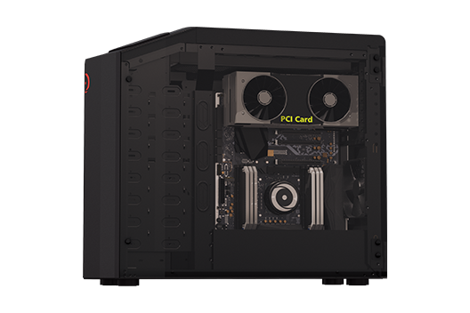 Vertical GPU mount