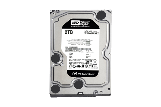 2TB Western Digital Caviar Black w/Optane