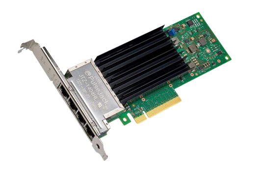 Intel Network Adapter, X710-T4L, Quad Port RJ45	