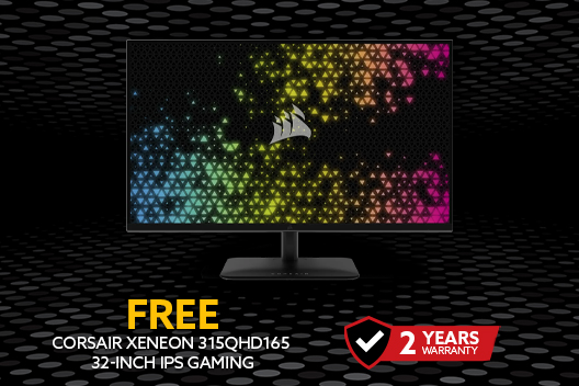 FREE CORSAIR XENEON 315QHD165 32-inch Gaming Monitor