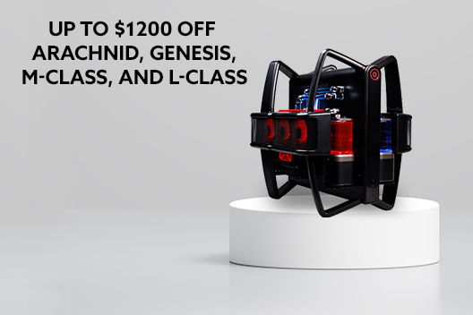 Get up to $1200 Off Select Arachnid, Genesis, M-Class and L-Class Desktops