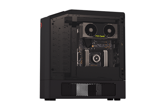 Vertical GPU mount