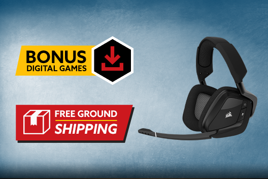 Free CORSAIR VOID RGB Elite Wireless Headset Plus Free Shipping - $150 Value