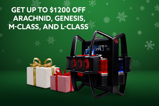 Get up to $1200 Off Select Arachnid, Genesis, M-Class and L-Class Desktops