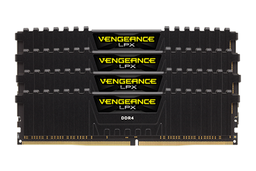 32GB CORSAIR VENGEANCE DDR4 3200MHz (4x8GB)