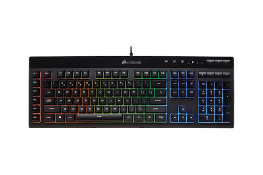 Tightly wheel Flash Product: CORSAIR K55 RGB Gaming Keyboard