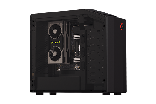 Vertical GPU mount
