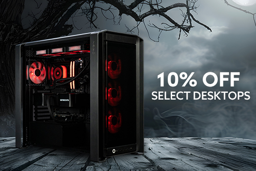 10% Off Select Gaming & Workstation Desktops