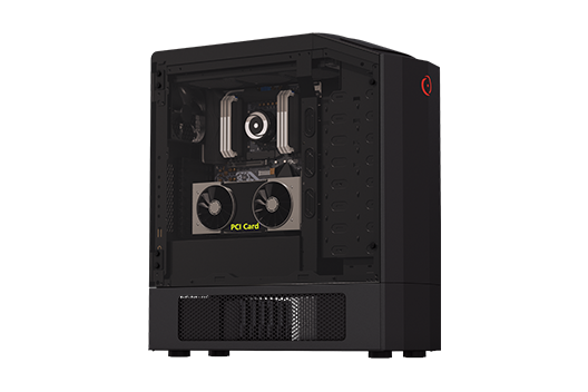 Vertical GPU mount