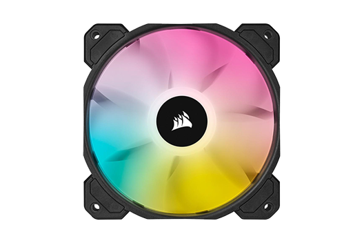 CORSAIR SP120 Elite Performance iCUE RGB controlled by iCUE software