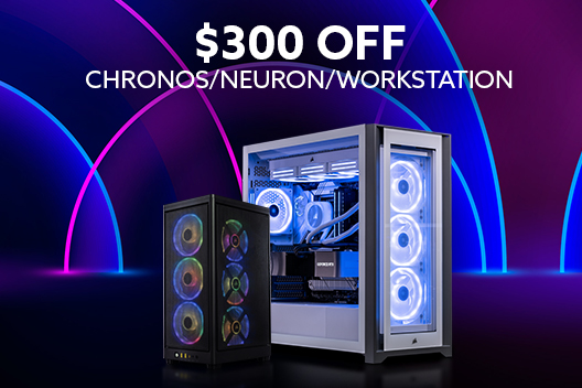 $300 Off All Custom Desktops & Free 2 Year Warranty *Discount Applied at Checkout