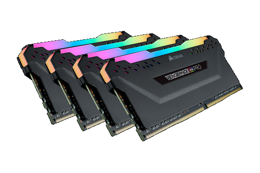 128GB CORSAIR VENGEANCE RGB PRO 3200MHz (4x32GB)