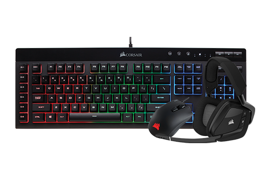Free shipping & Corsair Peripheral Package (Headset, keyboard, mouse)