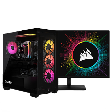 ORIGIN PC NEURON 3500X RTS with Free 4k Monitor - Ryzen 7 9800X3D - GeForce RTX 5080